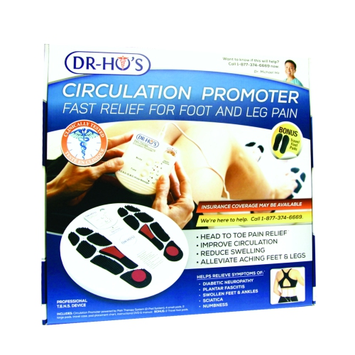 DR-HO'S Circulation Promoter - Deluxe Package - includes DR-HO'S Circulation Promoter, 20 Regular Body Pads, 6 Large Body Pads, Circulation Promoting