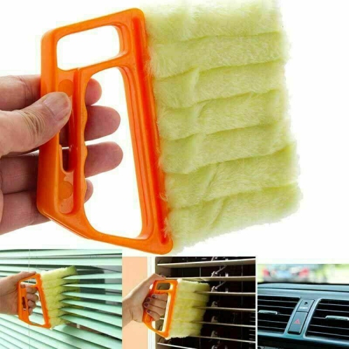 BROSSE DE NETTOYAGE VENETIAN BLIND DUSTER AVEC 7 LAMELLES LAVABLES NETTOYAGE FACILE À UTILISER
