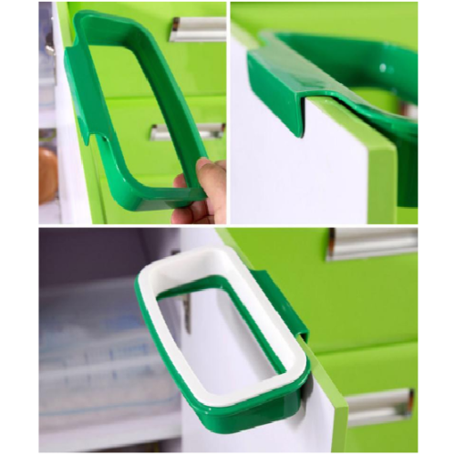 New Garbage Bag Holder Hanging Kitchen Cabinet Tailgate Stand Storage Trash Rack