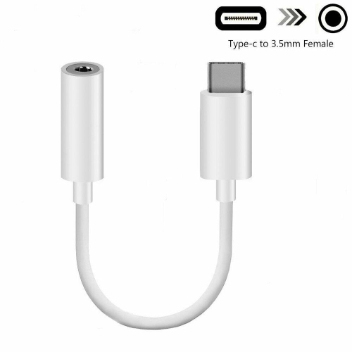 USB C Type C to 3.5mm Male Headphone Jack in Aux Cable Lead Audio Stereo Adapter