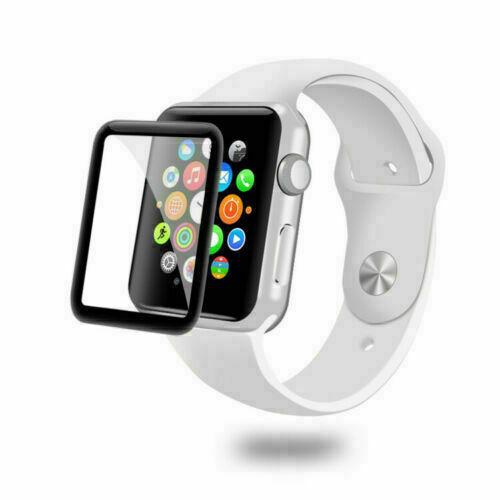IWatch – Protecteur d’écran 3D À COUVERTURE intégrale en verre trempé pour iWatch 5 42/4/3 40/38 mm