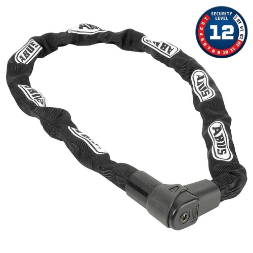 ABUS , Citychain Plus 1010K, Chain Lock, Key, 9Mm, 110Cm, 3.6' In Black