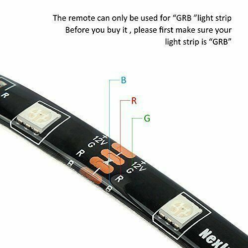 New Mini WiFi LED Controller + IR Remote For 5050 / 3528 RGB LED Strip Light CA