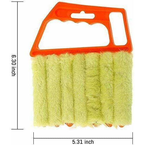 Microfibre Venetian Blind Brush Window AirConditionerShutter Duster Dirt Cleaner