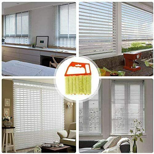 Microfibre Venetian Blind Brush Window AirConditionerShutter Duster Dirt Cleaner