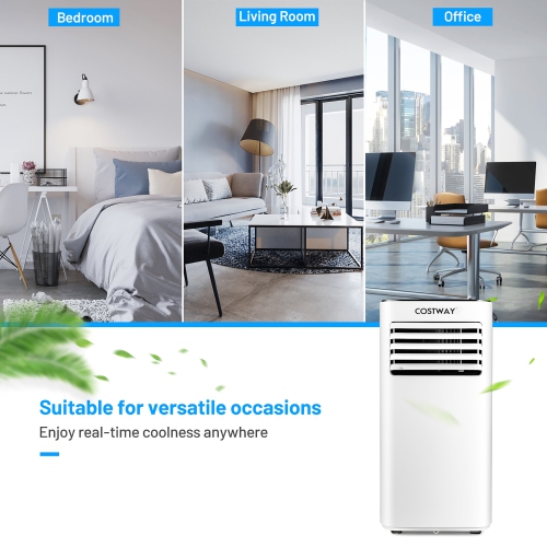 Déshumidificateur à refroidisseur d'air par évaporation 10 000 BTU de Costway