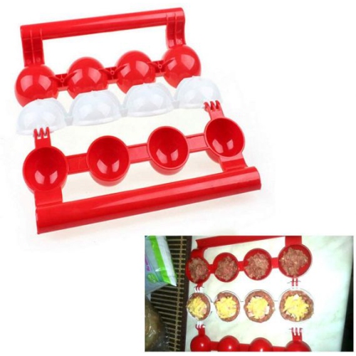 Meat balls Fish Balls Kitchen Homemade Stuffed Meatballs Maker Home Cooking Tools for Fruits, Meatball, Cake, Ice Cream,Melon