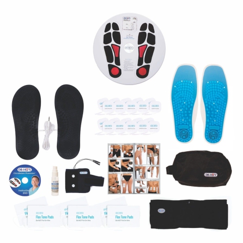 DR-HO'S Circulation Promoter - Ultimate Package - includes DR-HO'S Circulation Promoter, 20 Regular Body Pads, 6 Large Body Pads, Foot Massage Pads,