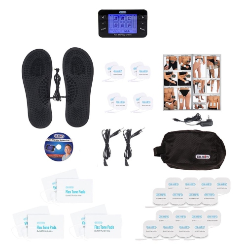 Dr Ho S Pain Therapy System Pro Deluxe Package Includes Dr Ho S Pain Therapy System Pro 24 Regular Body Pads 6 Large Body Pads Travel Foot Therapy Pads Travel Bag And Pad Placement
