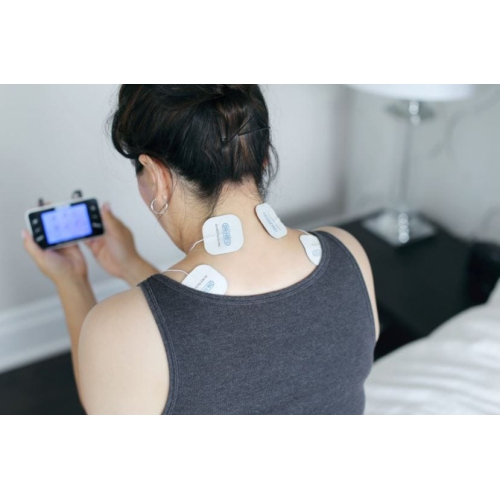 DR-HO'S Pain Therapy System PRO - Deluxe Package - includes DR-HO'S Pain Therapy System PRO, 24 Regular Body Pads, 6 Large Body Pads, Travel Foot