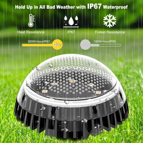 Solar Ground Lights Outdoor Pathway Fairy Garden Waterproof Yard Deck Lawn Patio
