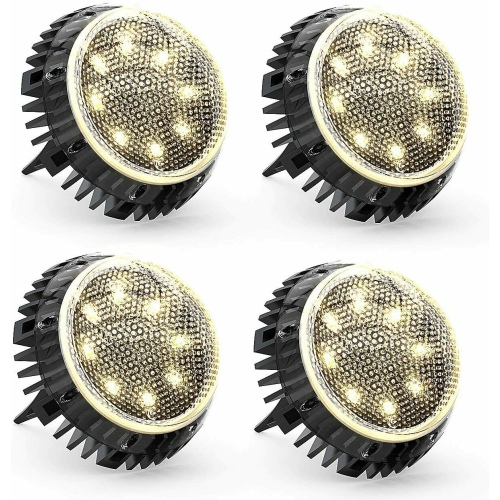 Solar Ground Lights Outdoor Pathway Fairy Garden Waterproof Yard Deck Lawn Patio