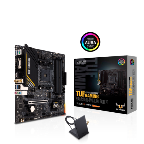 ASUS  Tuf Gaming A520M-Plus Wifi Micro Atx Motherboard Best RGB