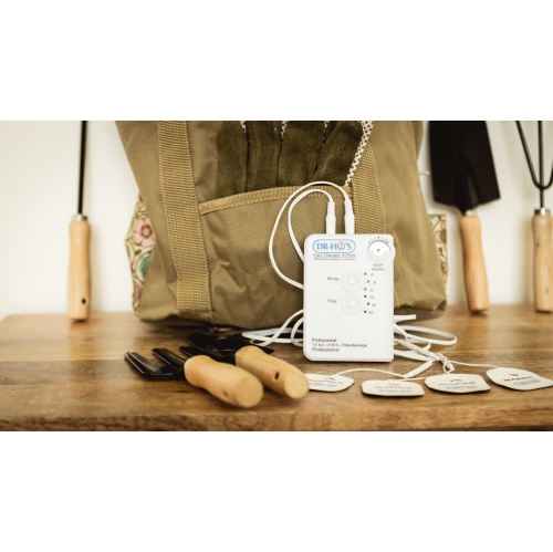 DR-HO'S Pain Therapy System 4-Pad - Ultimate Package - includes The Pain Therapy System 4-Pad, 24 Regular Body Pads, 6 Large Body Pads, Travel Foot