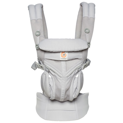Ergobaby Omni 360 Cool Air Mesh Four Position Baby Carrier - Pearl Grey