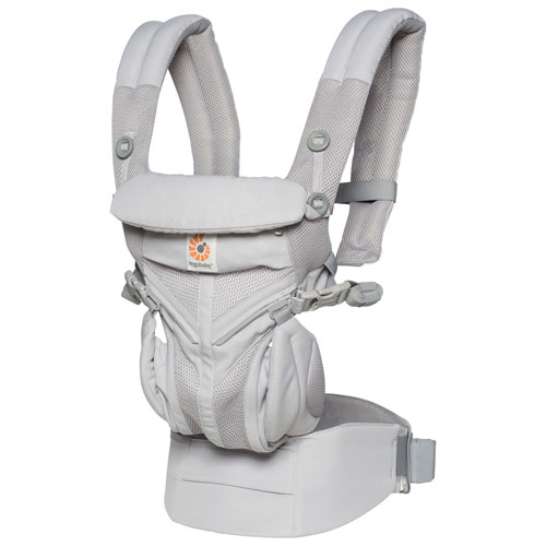 Ergobaby Omni 360 Cool Air Mesh Four Position Baby Carrier - Pearl Grey