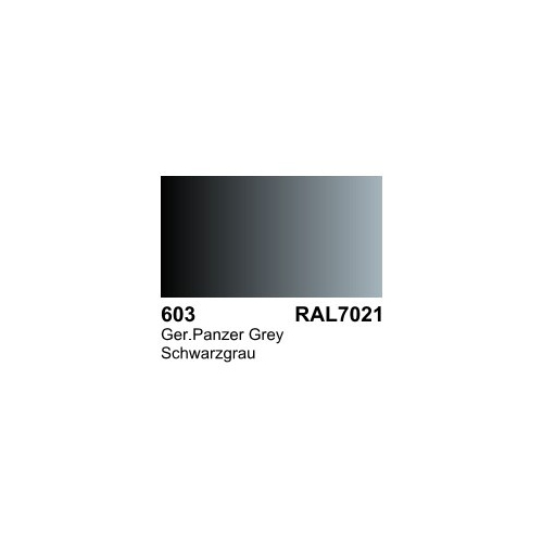VALLEJO  70.603 German Panzer Primer Ral7021 - 17Ml In Grey