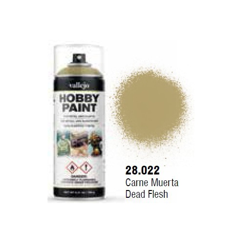 VALLEJO  28.022 Dead Flesh Aerosol 400Ml Fantasy Color Primer