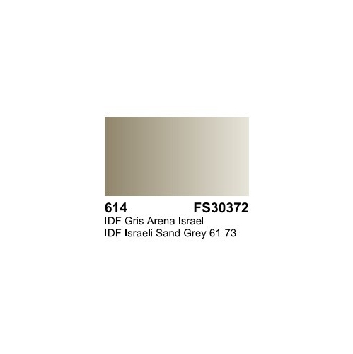 VALLEJO  70.614 Idf Israeli Sand (61-73) Primer Fs30372 - 17Ml In Grey