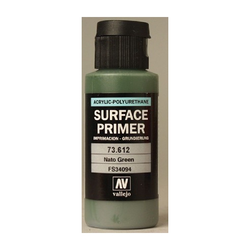 VALLEJO  73.612 60Ml Bottle Nato Surface Primer In Green