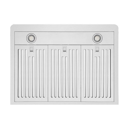 Empava 30 In. 500 CFM Ducted Under Cabinet Range Hood with Soft Touch Controls - Sealed Aluminum Motor – 4 Speeds Fans Electronic Switch