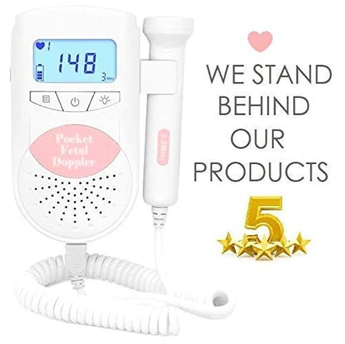 Fetal Doppler | Baby Heart Monitor with Gel – Health Canada Licensed – JPD-100S6