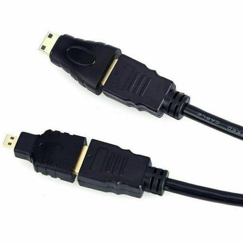 3 in 1 HD High Speed HDMI to HDMI Cable Micro HDMI Adaptor Mini HDMI Adapter