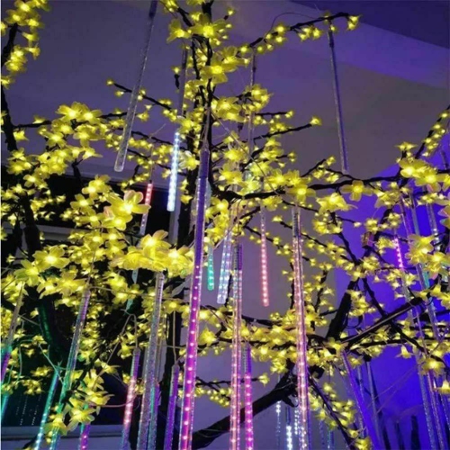 50cm 8 Tubes Waterproof Meteor Shower Rain LED String Lights, Outdoor, Parties