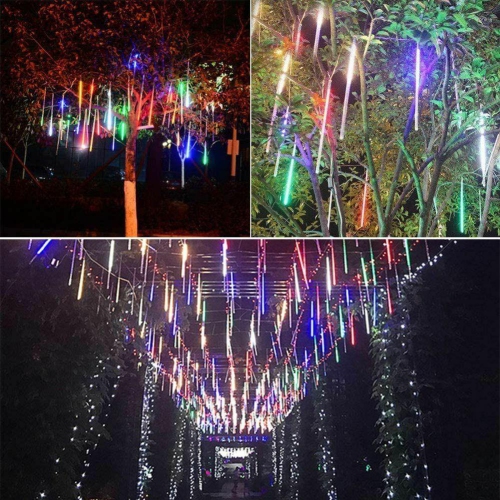 50cm 8 Tubes Waterproof Meteor Shower Rain LED String Lights, Outdoor, Parties