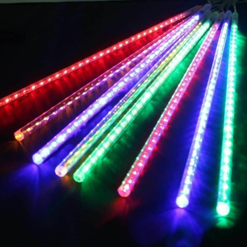 50cm 8 Tubes Waterproof Meteor Shower Rain LED String Lights, Outdoor, Parties