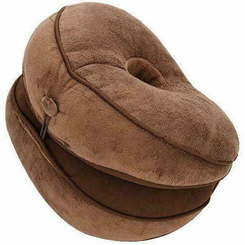 Dual Comfort Seat Cushion Multifunction for Pressure Relief, Fits Office Home CA