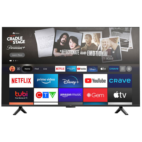 Téléviseur intelligent HDR DEL UHD 4K de 50 po Fire TV Omni d'Amazon - 2021