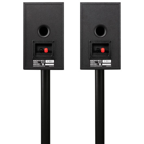 Polk Audio Monitor XT15 150-Watt Bookshelf Speaker - Pair - Midnight Black