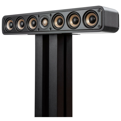 Polk Audio Signature Elite ES35 150-Watt Center Channel Speaker - Stunning Black