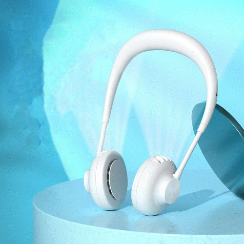 Ventilateur de tour de cou mains libres portable cou suspendu 2 ventilateurs USB Rechargeable ventilateur de sport refroidissement ventilateur