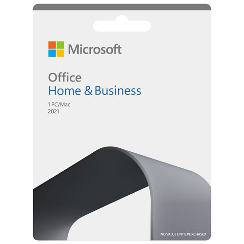 Microsoft Office Home & Business 2021 - 1 User - English