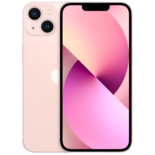 Rogers Apple iPhone 13 128GB - Pink - Monthly Financing