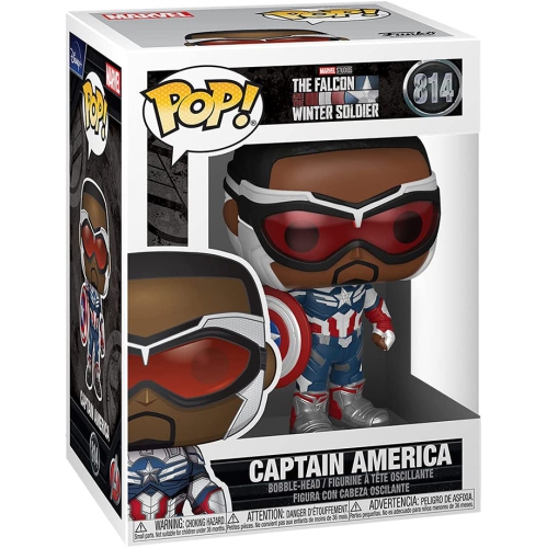 Image 1 de 1.. Pop! Marvel The Falcon and the Winter Soldier 3.75 po - Captain America Falcon #814