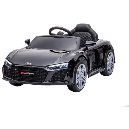 Kool Karz Audi R8 Spyder Ride-On Toy Car - Black