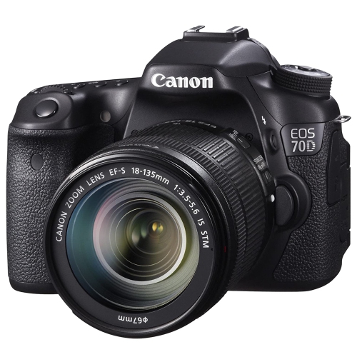 Canon EOS 70D DSLR Camera with EFS 18-135mm Lens Kit