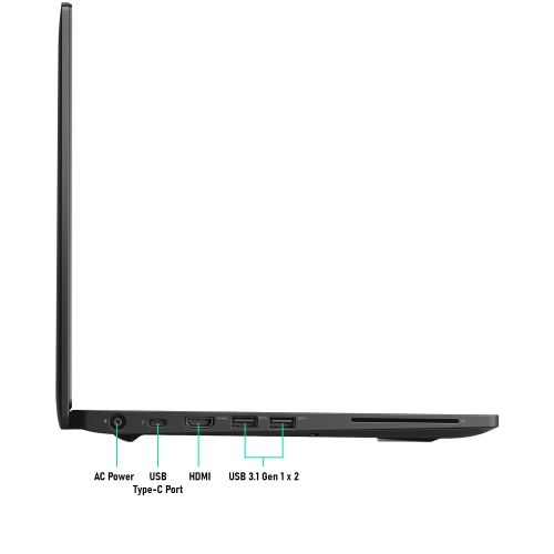 Refurbished - Dell Latitude 7490 Business Laptop 14 inch FHD Core i5 8th Gen 8350U 1.70 Ghz 16GB Memory 256GB SSD Webcam / Backlit Keyboard / Windows