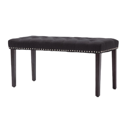 Cabara Tufted Fabric Bench