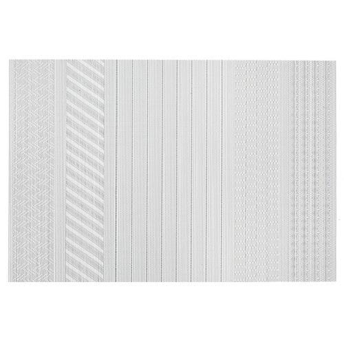 Vinyl Placemat (Silver) - Set of 12