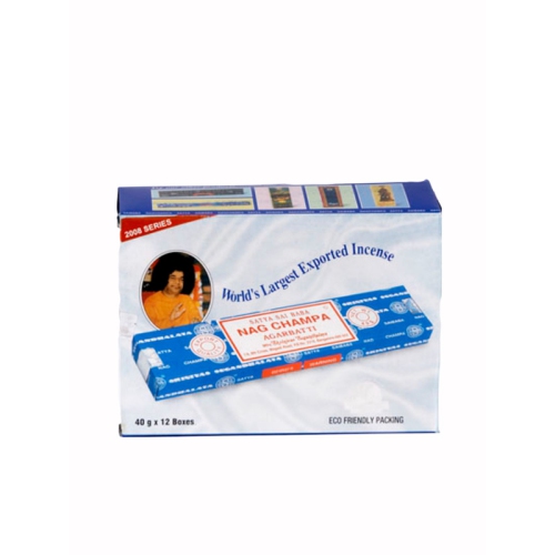 MAISON CONCEPTS  Nagchampa Incense (40 Gm) - Set Of 12