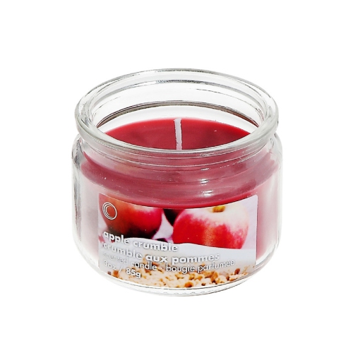 3 Oz Scented Glass Jar With Lid - Set of 4