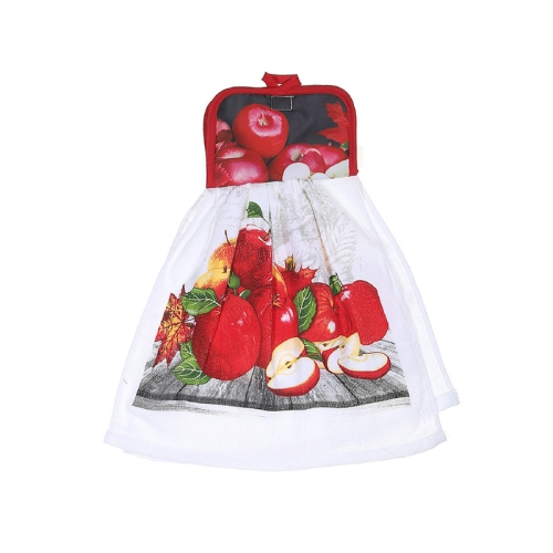 MAISON CONCEPTS  Tie Hand Towel (Fresh Apples) - Set Of 2
