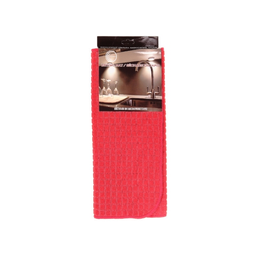 MAISON CONCEPTS  Microfibre Drying Mat (Red) - Set Of 2