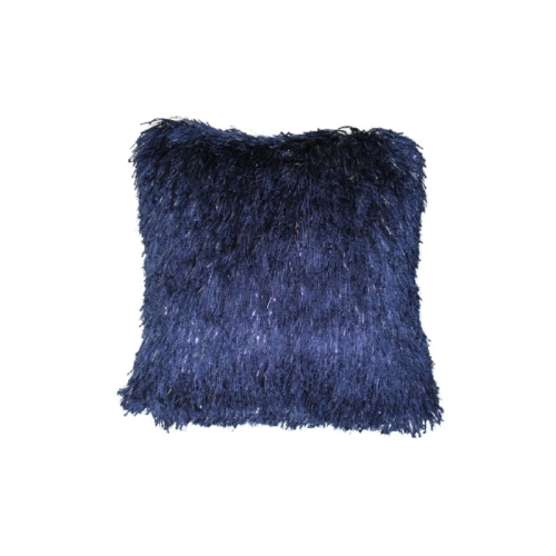 MAISON CONCEPTS  Furry Cushion (Navy Blue) - Set Of 2