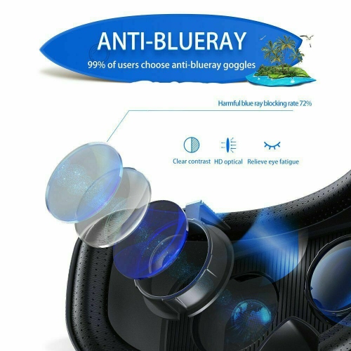 Nouvelles lunettes de réalité virtuelle 4.0 en forme de casque de réalité virtuelle 3D pour Android iPhone