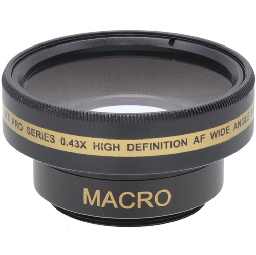 HD WIDE ANGLE WITH MACRO LENS FOR SONY DCR-SR68 DCR-SR88